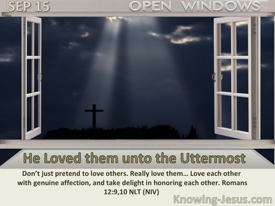 He Loved them unto the Uttermost